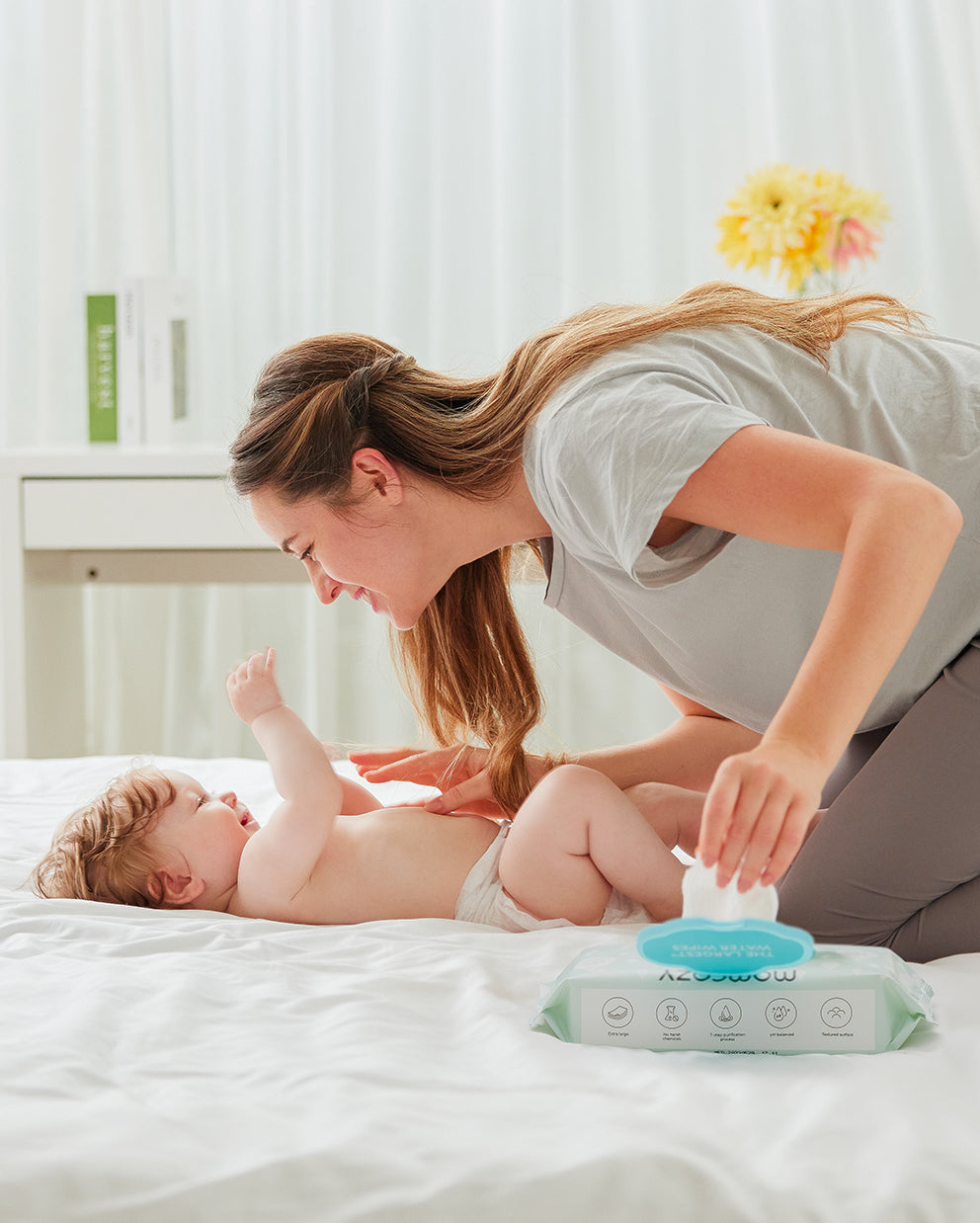 Momcozy Bamboo Diaper - Travel Pack