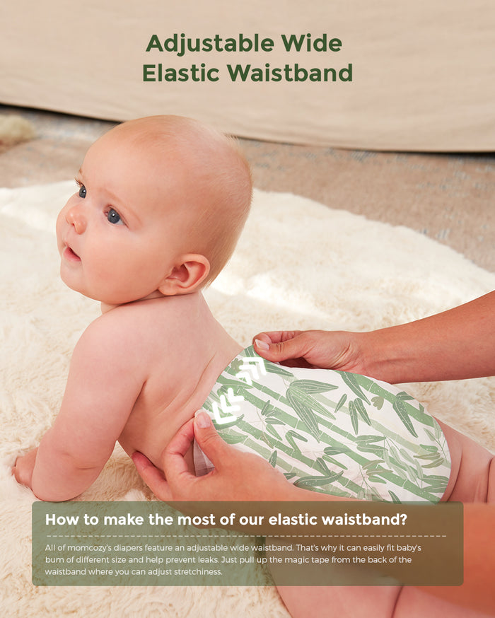 Momcozy Natural Bamboo Diaper Naturally Antibacterial