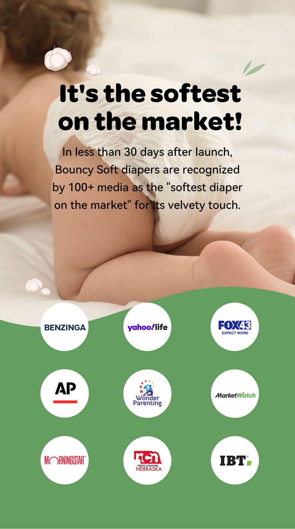 BabyCozy Softest Disposable Diapers Small Pack ( BabyCozy By Momcozy )