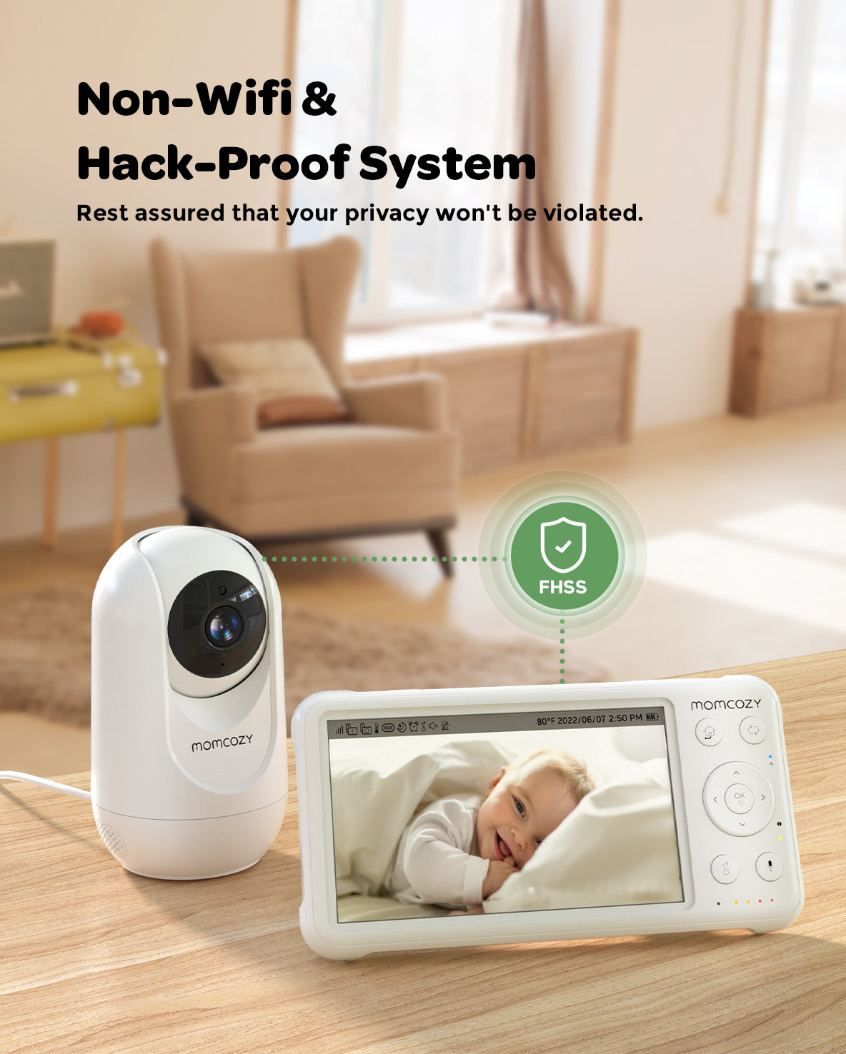 Momcozy Video Baby Monitor (BabyCozy by Momcozy)