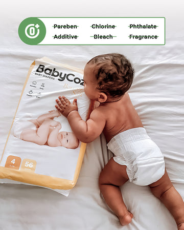 BabyCozy Bouncy Soft Diapers For Newborns