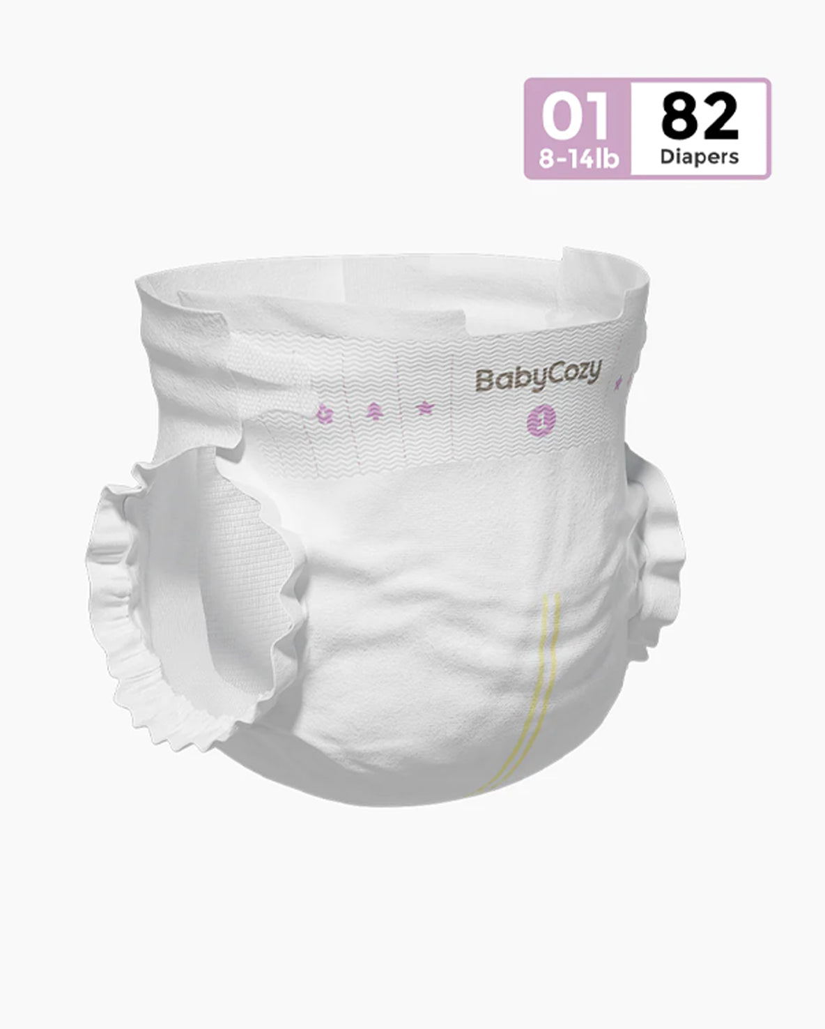 BabyCozy "Bouncy Soft" Diapers For Newborns